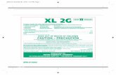 59005 XL 2G (50 lbs) BL - DoMyOwn.com 2G Label.pdf · 2018-07-27 · XL 2G Contains oryzalin, the active ingredient in Surflan® herbicides. A selective preemergence herbicide for