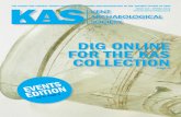 DIG ONLINE FOR THE KAS COLLECTION · dig online for the kas collection page 4 the oldest and largest society devoted to the history and archaeology of the ancient county of kent issue