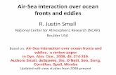 Air-Sea interaction over ocean fronts and eddieswhan/ATOC6020/Lectures/Small.pdf · Small et al 2008: ^A review of air-sea interaction over ocean fronts and eddies. Dynamics of Atmospheres