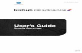 User’s Guide · 2019-06-12 · bizhub C658/C558/C458 1-2 1.1 Introduction 1 1 Security 1.1 Introduction Thank you for purchasing our product. This User's Guide contains the operating