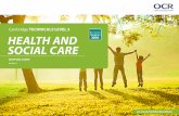 Cambridge TECHNICALS LEVEL 3 HEALTH AND SOCIAL CARE · 2019-01-14 · CAMBRIDGE TECHNICALS IN HEALTH AND SOCIAL CARE LEVEL 3 3 INTRODUCTION This document lists the current Cambridge