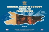 ANNUAL HEALTH SURVEY 2012-13 FACT SHEETcensusindia.gov.in/vital_statistics/AHSBulletins/AHS... · 2018-03-07 · ANNUAL HEALTH SURVEY 2012-13 FACT SHEET BIHAR Vital Statistics Division