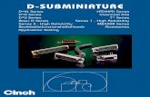 D-SUBMINIATURE - Mouser Electronics · 2004-10-08 · 4-1 4 Call Toll Free: 1 (800) 323-9612 D-subminiature Connectors Information Introduction The D-subminiature is one of the most