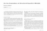 On the evaluation of structural equation models · On the Evaluation of Structural Equation Models Richard R Bagozzi ... Fornell and Larcker 1981). The most common practice of researchers