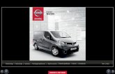 NISSAN NV200 · 2017-06-13 · with Electronic Brakeforce Distribution (EBD) and Brake Assist which increases your braking effort and optimises stability control. Like you, we want