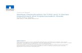 Technical Report NetApp Deduplication for FAS and V-Series ... · 7 NetApp Deduplication for FAS and V-Series, Deployment and Implementation Guide 3 NETAPP DEDUPLICATION FOR FAS AND
