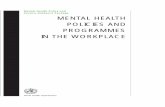 Service Guidance Package MENTAL HEALTH …...Acknowledgements The Mental Health Policy and Service Guidance Package is produced by the World Health Organization under the direction