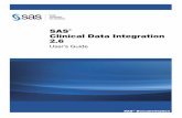 SAS Clinical Data Integration 2support.sas.com/documentation/cdl/en/clindiug/67579/PDF/default/clindiug.pdfWhatʼs New What’s New in SAS Clinical Data Integration 2.6 Overview SAS