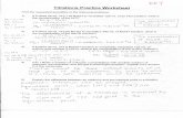 Titrations Practice Worksheet - aeondrums · 2015-09-15 · 1/ Titrations Practice Worksheet Find the requested quantities in the following problems: 1) 2) 3) If it takes 54 mL of