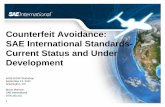 Counterfeit Avoidance: SAE International Standards ... documents/Standards Activities/Homeland Security...Counterfeit Avoidance: SAE International Standards- Current Status and Under