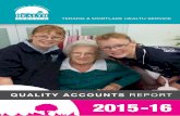 QUALITY ACCOUNTS REPORT 2015-16 - tmhs.vic.gov.au Terang & Mortlake Health Service Quality Accounts Report 2015-2016 1 OUR VISION To be a leader in the development of a vibrant, healthier
