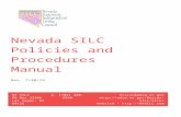 Nevada SILC Policies and Procedures Manualadsd.nv.gov/uploadedFiles/adsdnvgov/content/Boards/SILC... · Web view1.SILC Fact Sheet 2.SILC booklet brochure 3.Membership Checklist of