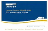 Huron County Health Unit Emergency Plan, revised …...How to read / use this document The Huron County Health Unit Emergency Plan is divided into chapters – which contain information