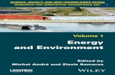 Energy and Environment - download.e-bookshelf.de€¦ · Introduction..... xxvii Michel ANDRÉ and Zissis SAMARAS Part 1. Electromobility and its Implementation ... Assessment of