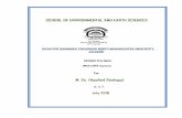 SCHOOL OF ENVIRONMENTAL AND EARTH SCIENCESnmu.ac.in/Portals/11/Syllabus/M. Sc. Applied Geology w.e... · 2019-12-10 · 3. Heavy mineral analysis (Procedure and identification) 4.