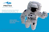 AUXILIARIES FOR THE TEXTILE INDUSTRY FIXATIVE, MACHINE CLEANER, ANTI-YELLOWING AGENTS PROTE®-FIX WF Formaldehyde-free fixing agent for direct and reactive dyes. No or slight influence