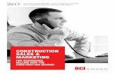 CONSTRUCTION SALES & MARKETING - BCI Australia...B2B APPOINTMENT SETTING OUR SERVICES YOUR REPRESENTATIVE Prospecting, qualifying leads, following up and set-ting the first meeting