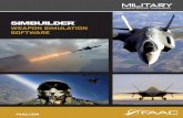 WEAPON SIMULATION SOFTWARE - FAAC · air-to air, surface-to-air, surface-to-surface and air-to-surface guided weapons. It also includes generic bomb, rocket, gun, chaff, flare, and