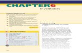 CHAPTER6 - Hyrjearberhhoti.weebly.com/uploads/1/9/4/8/19483867/chapter_6_-_full_te… · Inventories Study Objectives After studying this chapter, you should be able to: [1] Describe