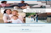 Health Insurance Choices for 2020 - Government of New York · 2019-11-21 · Health Insurance Choices for 2020 October 2019 For employees of the State of New York, Participating Employers,