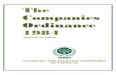 The Companies Ordinance 1984 - Financial Monitoring Unitamended).pdf · PREFACE The corporate sector in Pakistan is governed by the Companies Ordinance 1984 which was promulgated