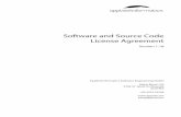 Software and Source Code License Agreement · Software and Source Code License Agreement (Version 1.18) 5/29 e) Decompile, disassemble or reverse engineer any object code form of