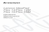 Lenovo IdeaPad Flex 14/Flex 14M Flex 15/Flex ... Lenovo Flex 14/Flex 14M/Flex 15/Flex 15M Hardware Maintenance
