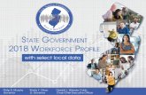 STATE GOVERNMENT 2018 WORKFORCE PROFILE · State Government Workforce Profile 2018 Introduction Page 1 This Workforce Profile was compiled by the New Jersey Civil Service Commission