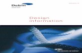 Delrin® Design Information · moulding UV stabilised acetal resin for injection moulding. DELRIN® 511P Injection DELRIN® 511P is an unreinforced, medium viscosity, Fuel systems,