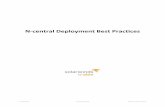 N-central Deployment Best Practices€¦ · _____ Deployment Best Practices 2 Table of Contents Step 1 – Create the Customer in N-central ... o HP Systems Insight Manager Agent