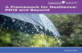A Framework for Resilience: PR19 and Beyond · Round’ and best-practice resilience frameworks, for example, the City Resilience Index – CRI (Arup for the Rockefeller Foundation