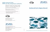 ZVEI FLY Industrie 4.0@School ENglisch 04.03.18 · electropneumatics • Electronics engineers (MES) – PLC, bus systems • Mechanics (robotics) – manufacturing, CNC • IT experts