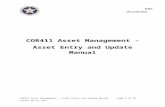 COR411 Asset Management - Asset Entry and Update Manual  · Web viewCOR411 Asset Management - Asset Entry and Update Manual. COR411 Asset Management – Asset Entry and Update Manual.