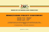 csbag.org · i Ministry of Works and Transport Ministerial Policy Statement _________________________________________________________________________________ TABLE OF …