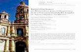 Intervenciones - Dialnet · tigación de Ingeniería Estructural de Edificios Patrimoniales (Ieep) de la Universidad Autónoma de Aguascalientes (uaa). Uno de los criterios para incluirlos