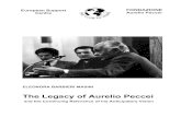The Legacy of Aurelio Peccei - The Technocratic Tyrannythetechnocratictyranny.com/PDFS/ClubofRome_mas-peccei... · 2016-07-02 · Eleonora Barbieri Masini The Legacy of Aurelio Peccei
