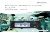 Product Brochure Network Master Series - Opticus · 2019-04-11 · Product Brochure l MU909060A1/A2/A3 3 No Experience Required The expertise is built into the Network Master Gigabit