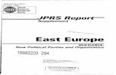 .. Report---JPRS-EER-90-068-S 16 MAY 1990 FOREIGN BROADCAST INFORMATION SERVICE..PRS Report---Supplement East Europe BULGARIA: New Political Parties and Organization