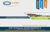 OPJU Information Brochure 2019-20 - O.P. Jindal UniversityJindal Saw Limited, Nashik (India) Mr Ashish Chief (B U) & Director lindal Stainless Steelwáy Ltd. New Delhi (India) Mr Sandeep