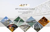 GPT Infraprojects Limited · Incorporated in 1980, GPT Infraprojects Limited is a fast-growing civil construction and manufacturing company based out of Kolkata Employee strength
