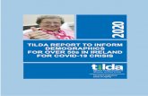 TILDA REPORT TO INFORM DEMOGRAPHICS FOR OVER 50s IN … · 2020-03-18 · TILDA report to inform demographics for over 50s in Ireland for COVID-19 crisis. Authors: Rose Anne Kenny,