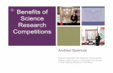 Benefits of Science Research Competitions · RESEARCH competition . What is a Student Research Project? ! Basic Definition: ! Students asking real ... • Speech • Presentation