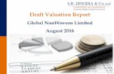 Draft Valuation Report - Global Nonwovens...Guidance is also available from the Institute of Chartered Accountants of India (ICAI) which has published a "Technical Guide for Valuation"