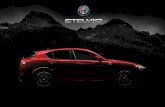 An SUV only Alfa Romeo could create.€¦ · • ADVANCED EFFICIENCY is engineered for maximum fuel economy. On Quadrifoglio, it includes cylinder deactivation. Stelvio excels at