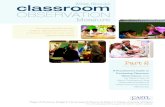 ObservatiOn...observation systems. Importantly, empirical evidence suggests that when teachers use these types of practices, students learn more. Social and Emotional Supports: As