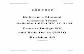 Reference Manual Generic 45nm Salicide 1.0V/1.8V 1P 11M ...cwang/docs/gpdk045_pdk_referenceManua… · Reference Manual Generic 45nm Salicide 1.0V/1.8V 1P 11M Process Design Kit and
