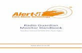 Radio Guardian Monitor Handbook - Alert-it · V14.7 UH1448AB Guardian Handbook for Plesio Pages 2 of 36 The Alert-iT Guardian is a highly versatile monitor unit that employs a range