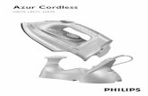Azur Cordless - Philips · ESPAÑOL 29 PORTUGUÊS 41 á«Hô©dG62 ... C 1 Release the carry case (HI575/571 only). C 2 Remove the carry case (HI575/571 only). 3 Remove any sticker
