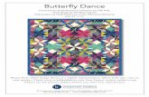 Butter y Dance - Windham Fabrics Dance... · 2019-06-17 · Butter y Dance Featuring the Butter y Dance Collection by Sally Kelly Quilt design by Windham Fabrics Quilt pattern by