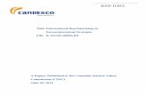 RSP-0303 - International Benchmarking on …nuclearsafety.gc.ca/eng/pdfs/about/researchsupport/...RSP-0303 Title: International Benchmarking on Decommissioning Strategies File: K-421183-00006